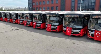 Otobüs filosuna 20 yeni otobüs 