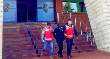 Sadaka kutusunu çalan zanlı tutuklandı