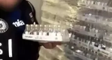 Sahte içkiler ele geçirildi