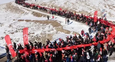 Sarıkamış şehitleri, yürüyüşle anıldı