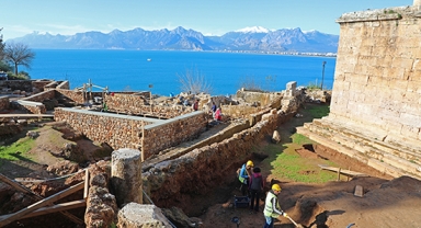 Seyir terasında çalışma sürüyor 