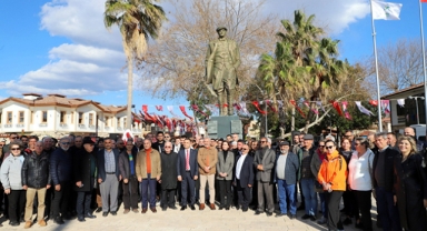 Side’ye dev Atatürk anıtı 