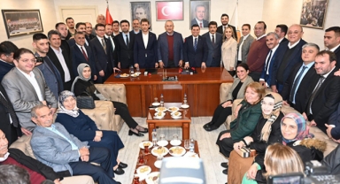 İlk ziyaret ortaklara 