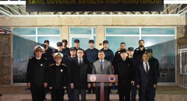 Şahin, yeni yılı kolluk kuvvetleriyle karşıladı