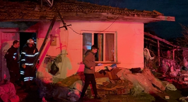 Yangında bir kişi öldü