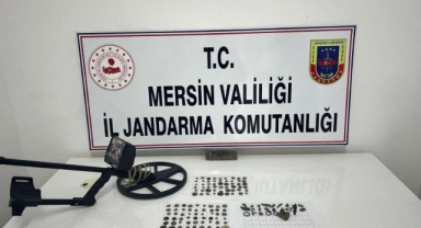 108 sikke ve 20 obje ele geçirildi