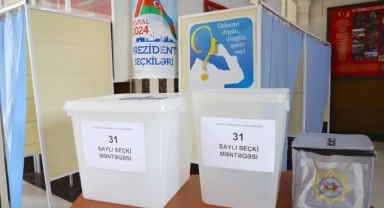 Azerbaycan sandık başında