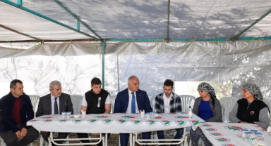 Ersoy'dan, sağanakta ölen sürücünün ailesine taziye ziyareti