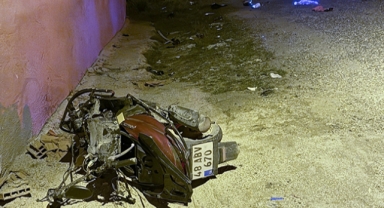 Feci kazada motosiklet sürücüsü öldü