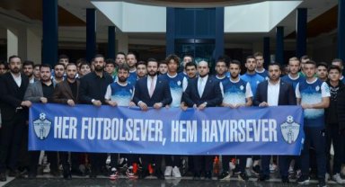 Filistin için bağış kampanyası düzenlediler