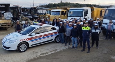 Belediyecilere trafik eğitimi