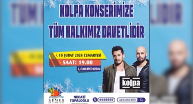 Kolpa Kemer’de konser verecek