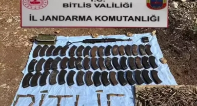 Mühimmat ele geçirildi