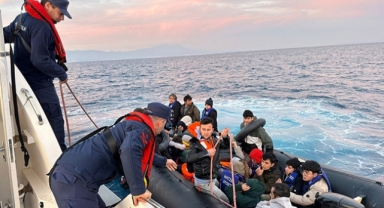 13 düzensiz göçmen yakalandı