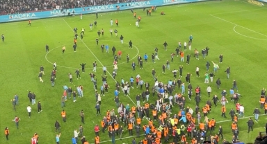 Ali Yerlikaya: Derbide yaşanan olaylarla ilgili 12 kişi gözaltına alındı