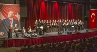 Anma konserinde duygusal anlar