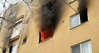 Apartmanda yangın