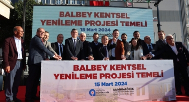 Balbey'de kentsel dönüşüm temeli