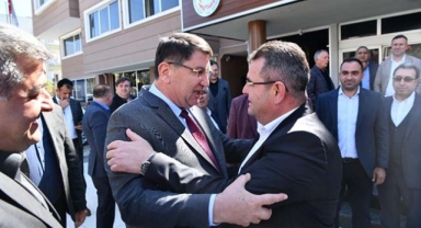 Bekir Kıvrım, esnaf temsilcileri ile buluştu