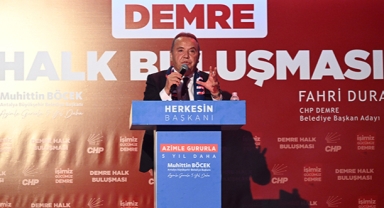 Böcek, Demre'de ilgiyle karşılandı