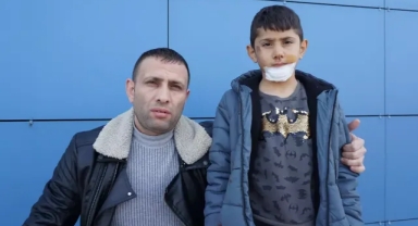 Efe'ye çarpıp kaçan motosikletli yakalandı
