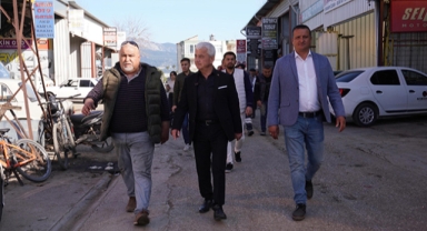 Geyikçi, Kumluca'da ziyaretlerde bulundu