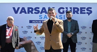Güreş sahası sözünü tuttu