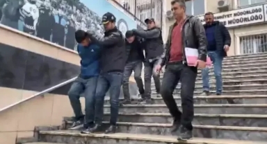 Havaya ateş açan motosikletliler adliyeye sevk edildi