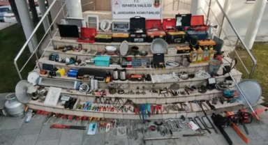Hırsızlık şüphelisi yakalandı