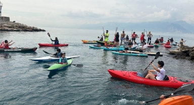 Kadınlar Günü'nde spor etkinliği düzenlendi