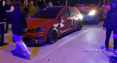Kaza yapan otomobil motosiklete çarptı: 1 ölü