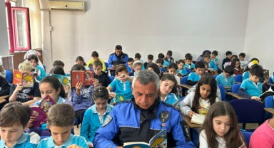 Kitap okuma etkinliği yapıldı