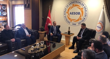 Manavoğlu'ndan AESOB'a ziyaret