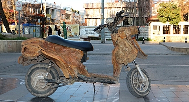 El yapımı motosiklet!