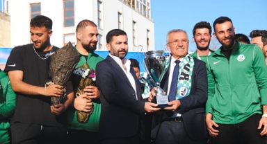 Şampiyonluk sevinci