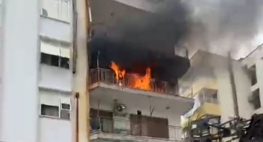Yangın panik yarattı