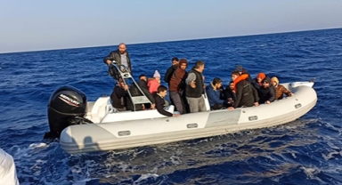 19 düzensiz göçmen kurtarıldı