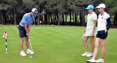 Antalya'da golf heyecanı
