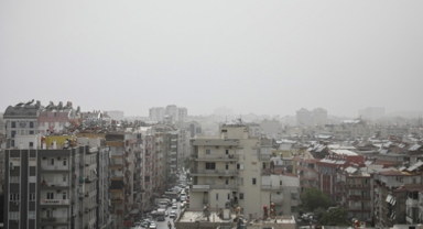 Antalya'yı nem bulutları kapladı