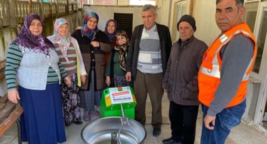 Büyükşehir teçhizat desteğini sürdürüyor