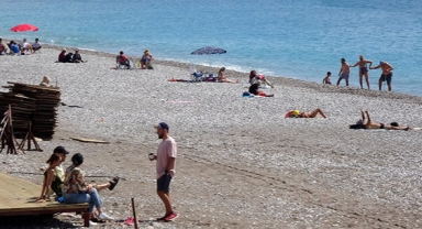 Fırtına sonrası deniz keyfi