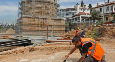 Hıdırlık Kulesi'nde yoğun çalışma