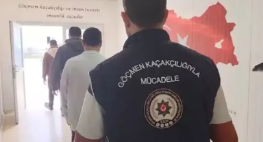 Kaçak göçmenlere baskın