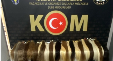 Kaçakçılığın böylesi! İnsan saçıyla yakalandılar