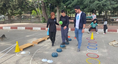 ‘Özel’ bireylere spor ve eğlence