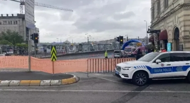 'Yarı Maraton' başladı, yollar kapandı