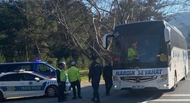 Yolcu otobüslerine denetleme