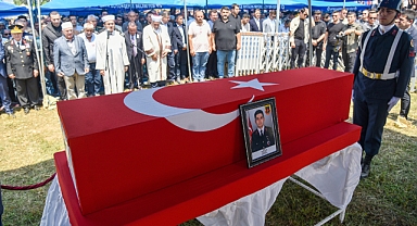 Antalya şehidini son yolculuğuna uğurladı