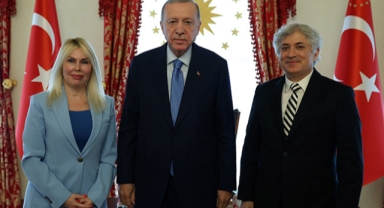 Erdoğan'la görüştüler