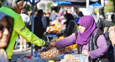 Hayatpark'ta yerel ürün pazarı